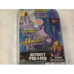 Character - Activity Pad&Stilou Hannah Montana