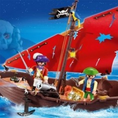 Playmobil - Pirates: Barca cu tun