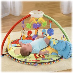 Fisher-Price - Centru activitati Fisher-Price Love u Zoo Deluxe Musical Mobile