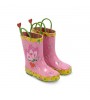 Melissa & Doug - Cizme de ploaie pentru copii Bella Butterfly, marime 29-31