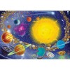 Melissa&Doug - Puzzle Sistemul Solar 100 pcs