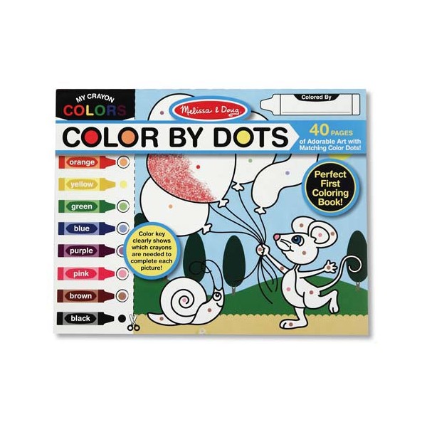 Melissa & Doug - Bloc cu desene de colorat